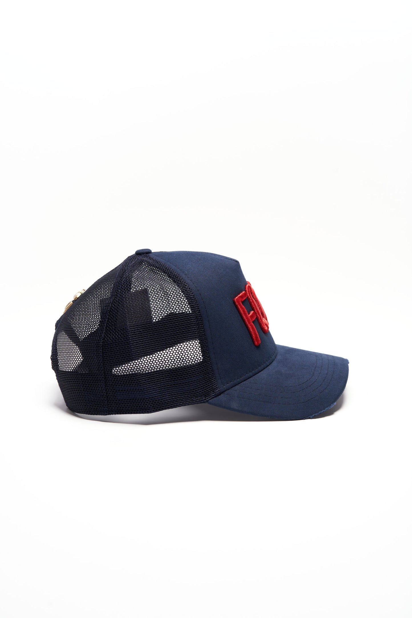 FQIN Navy & Red Trucker Cap