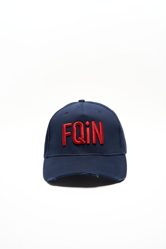 FQIN Navy & Red Cap